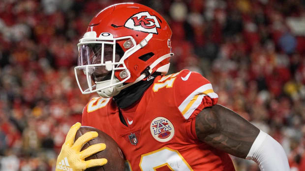 Kansas City Chiefs wide receiver Kadarius Toney.